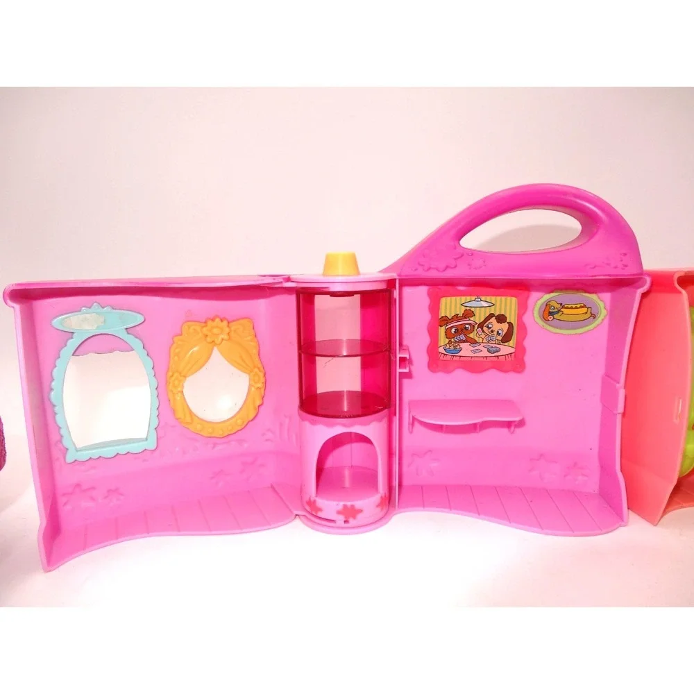 Littlest Pet Shop Doggie Diner Playset LPS Teeniest Hamster Hideawa Beauty Salon